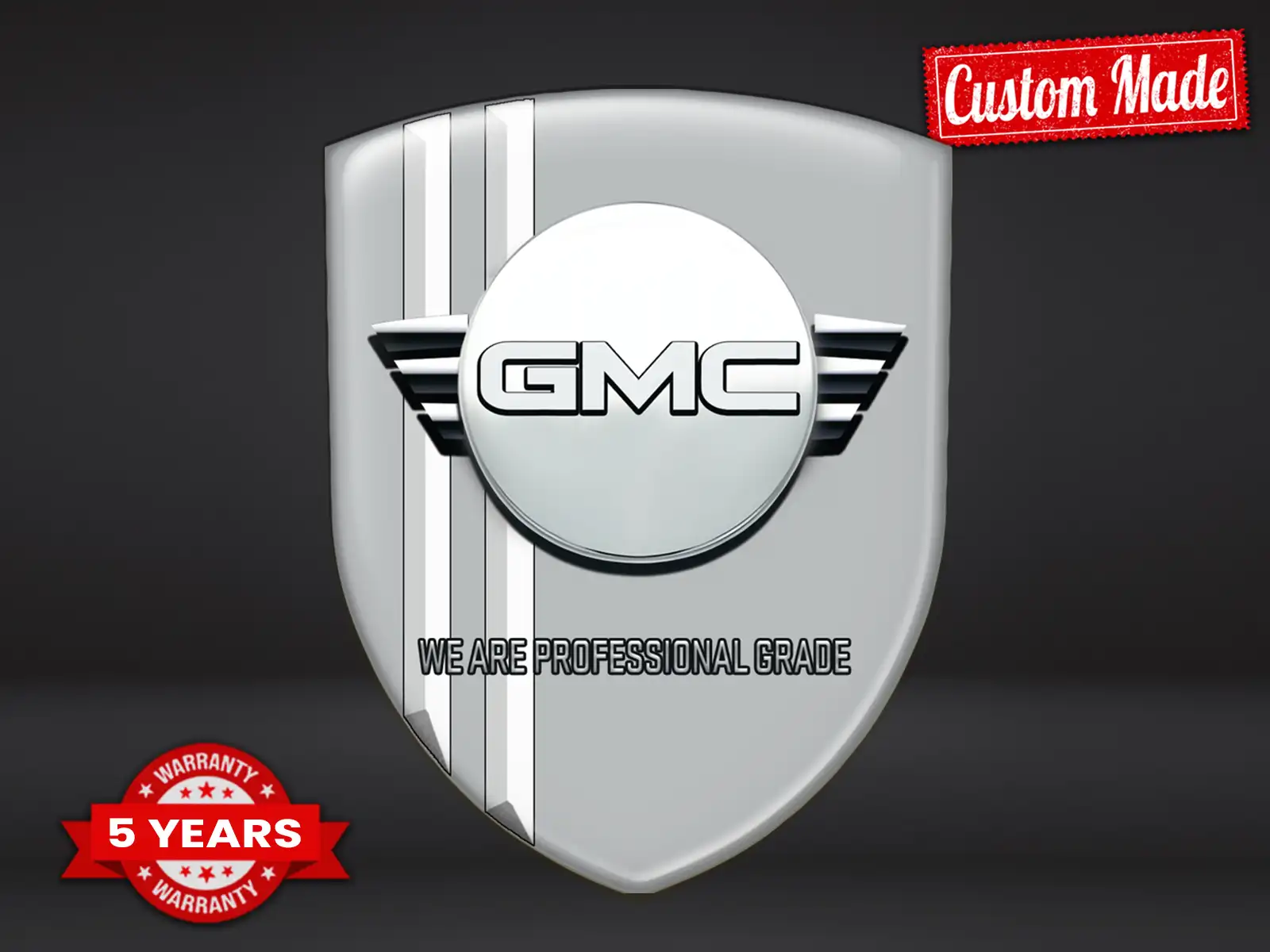 GMC Windschutzaufkleber Auto Racing Minimal Stern